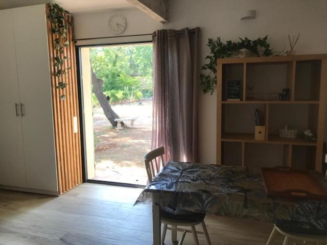 La Brindille Petit Mas Provencal Meuble De Tourisme 3 Etoiles 2-3 Personnes 1 Piece 30 M2 Confort Lisiere Foret Jardin Jacuzzi Piscine Villa