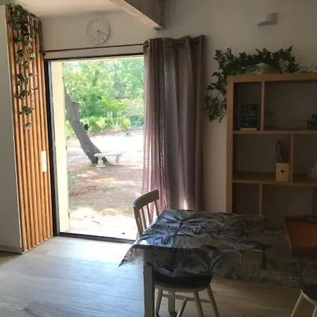 La Brindille Petit Mas Provencal Meuble De Tourisme 3 Etoiles 2-3 Personnes 1 Piece 30 M2 Tout Confort Lisiere Foret Jardin Jacuzzi Piscine Saint-Paul-en-Forêt Exterior foto